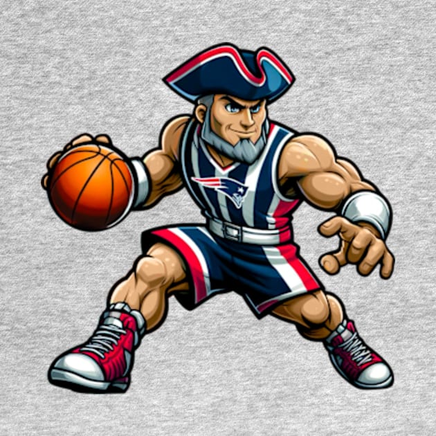 Patriot basketball by Karley’s Custom Creations